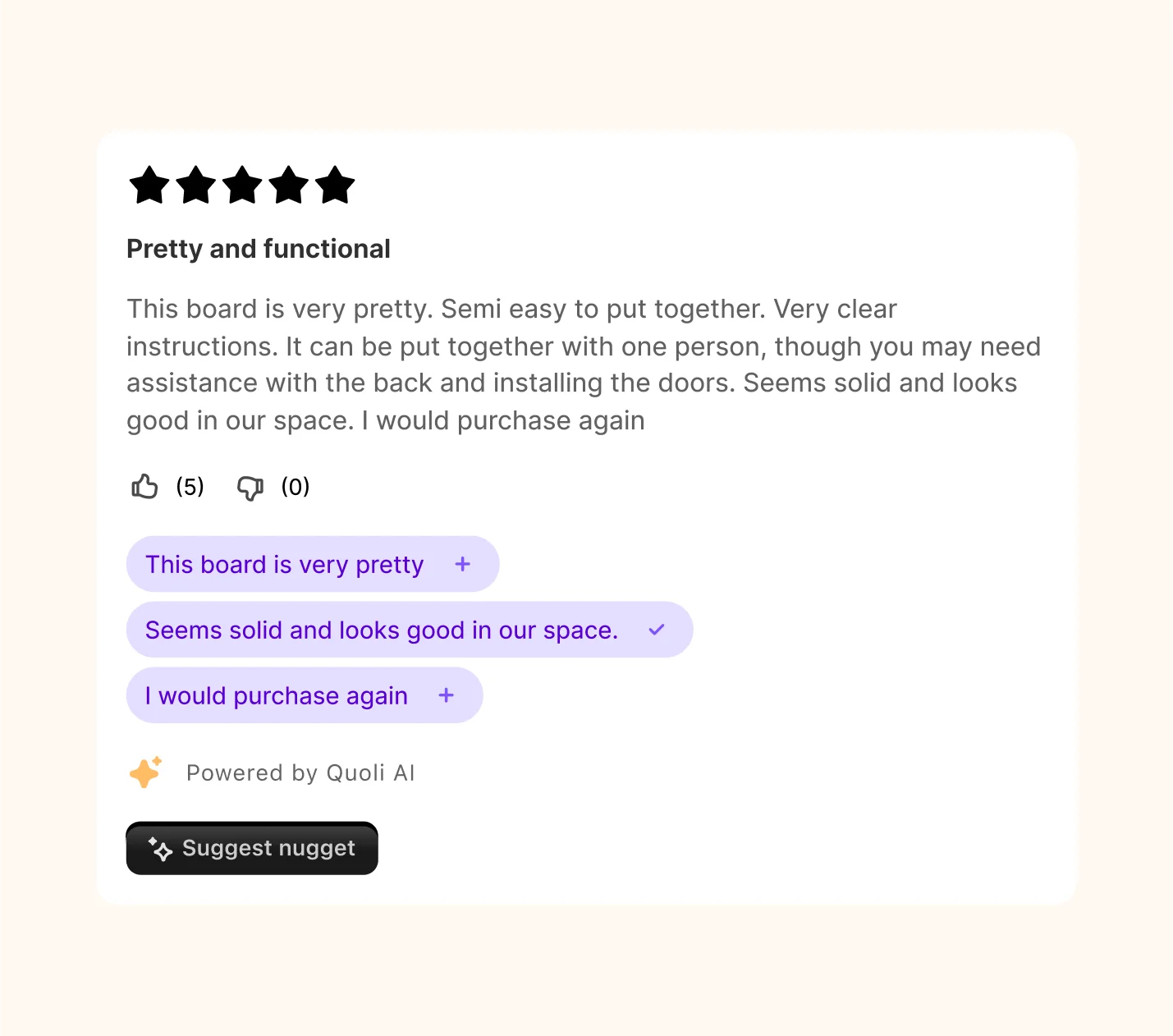 Store Reviews